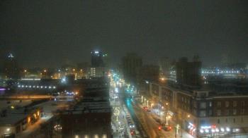 Weather camera view of Akron Beacon Journal.