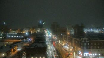 Weather camera view of Akron Beacon Journal.