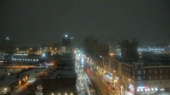 Weather camera view of Akron Beacon Journal.