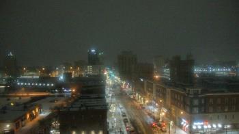 Weather camera view of Akron Beacon Journal.