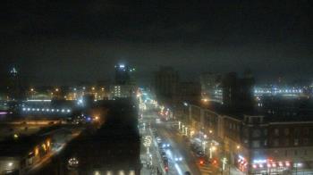 Weather camera view of Akron Beacon Journal.