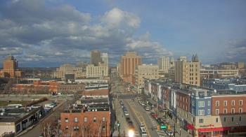 Weather camera view of Akron Beacon Journal.