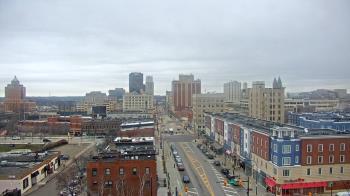 Weather camera view of Akron Beacon Journal.