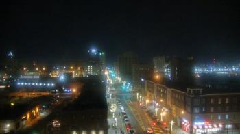 Weather camera view of Akron Beacon Journal.