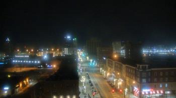 Weather camera view of Akron Beacon Journal.