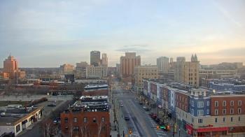 Weather camera view of Akron Beacon Journal.