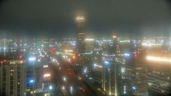 Weather camera view of Amegy Bank of Texas.