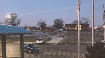 Weather camera view of Adrian Public Schools.