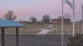 Weather camera view of Adrian Public Schools.