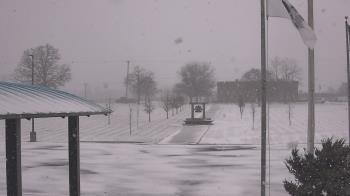 Weather camera view of Adrian Public Schools.