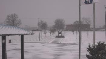 Weather camera view of Adrian Public Schools.