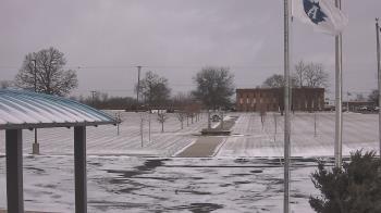 Weather camera view of Adrian Public Schools.