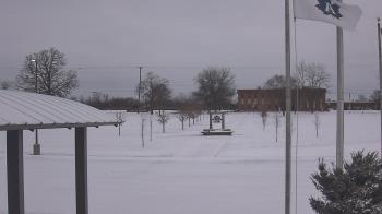 Weather camera view of Adrian Public Schools.