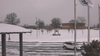 Weather camera view of Adrian Public Schools.