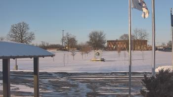 Weather camera view of Adrian Public Schools.