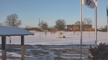 Weather camera view of Adrian Public Schools.