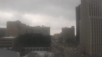 Weather camera view of Akron-Summit County Public Library.