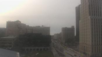 Weather camera view of Akron-Summit County Public Library.