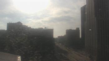 Weather camera view of Akron-Summit County Public Library.