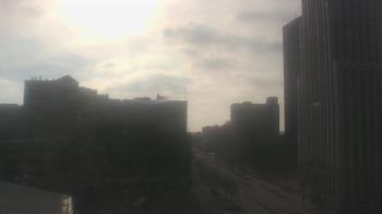 Weather camera view of Akron-Summit County Public Library.