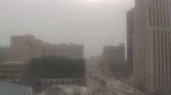 Weather camera view of Akron-Summit County Public Library.