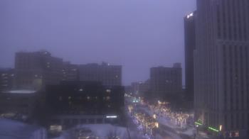 Weather camera view of Akron-Summit County Public Library.