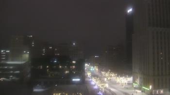 Weather camera view of Akron-Summit County Public Library.