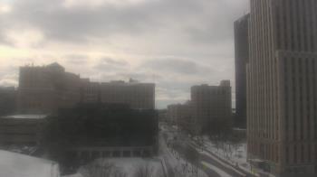 Weather camera view of Akron-Summit County Public Library.