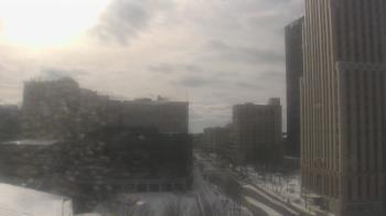 Weather camera view of Akron-Summit County Public Library.