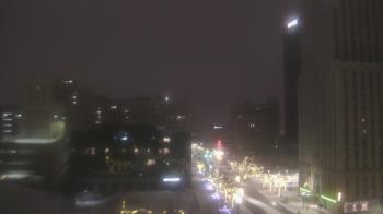 Weather camera view of Akron-Summit County Public Library.