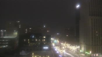 Weather camera view of Akron-Summit County Public Library.