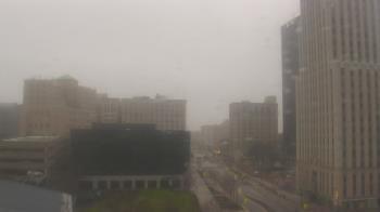 Weather camera view of Akron-Summit County Public Library.