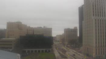 Weather camera view of Akron-Summit County Public Library.