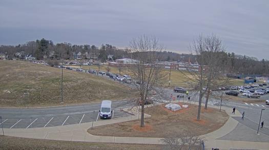Weather camera view of Andover SHS.
