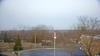 Weather camera view of Grass Lake School District 36.