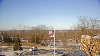 Weather camera view of Grass Lake School District 36.