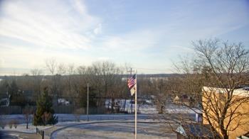 Weather camera view of Grass Lake School District 36.