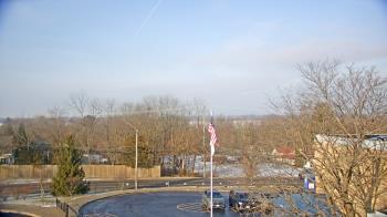 Weather camera view of Grass Lake School District 36.