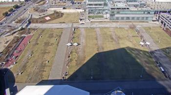 Weather camera view of Mercedes Benz Stadium.
