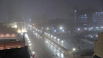 Weather camera view of City of Aurora IL.