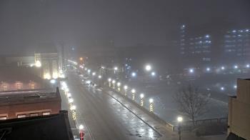 Weather camera view of City of Aurora IL.