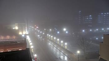 Weather camera view of City of Aurora IL.