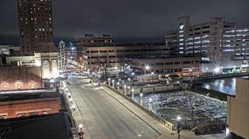Weather camera view of City of Aurora IL.
