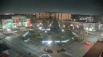 Weather camera view of Walton�s 5 & 10.