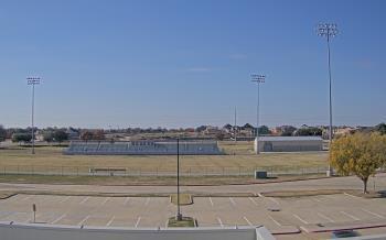 Weather camera view of Bluebonnet Elementary.