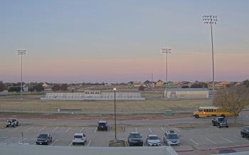 Weather camera view of Bluebonnet Elementary.