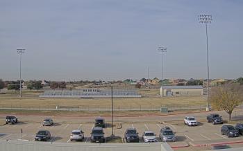 Weather camera view of Bluebonnet Elementary.