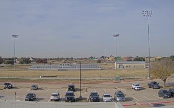 Weather camera view of Bluebonnet Elementary.
