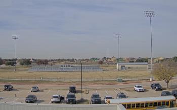 Weather camera view of Bluebonnet Elementary.