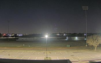Weather camera view of Bluebonnet Elementary.